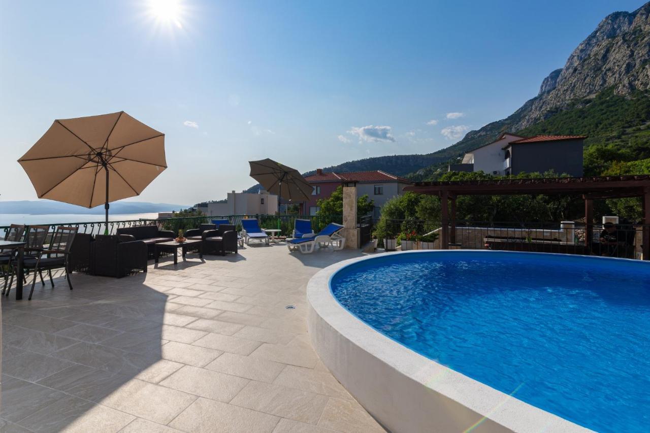 מאקרסקה Navis Sea View Apartment With Pool מראה חיצוני תמונה