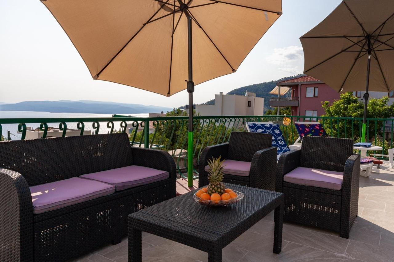 מאקרסקה Navis Sea View Apartment With Pool מראה חיצוני תמונה